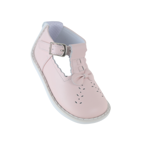 Pex Pink Bow Emery Shoes