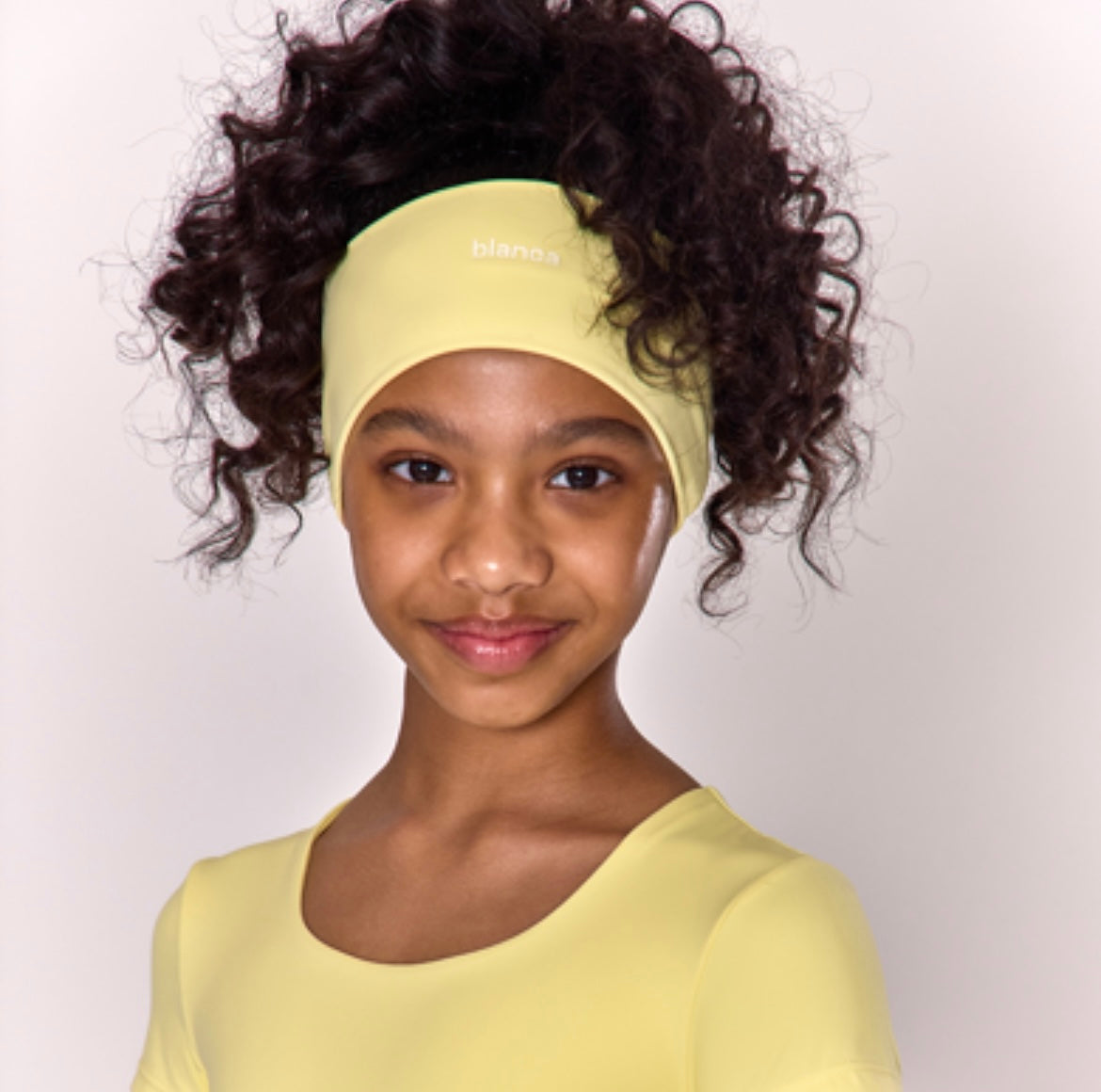 Blanca Sport Girls Yellow Headband