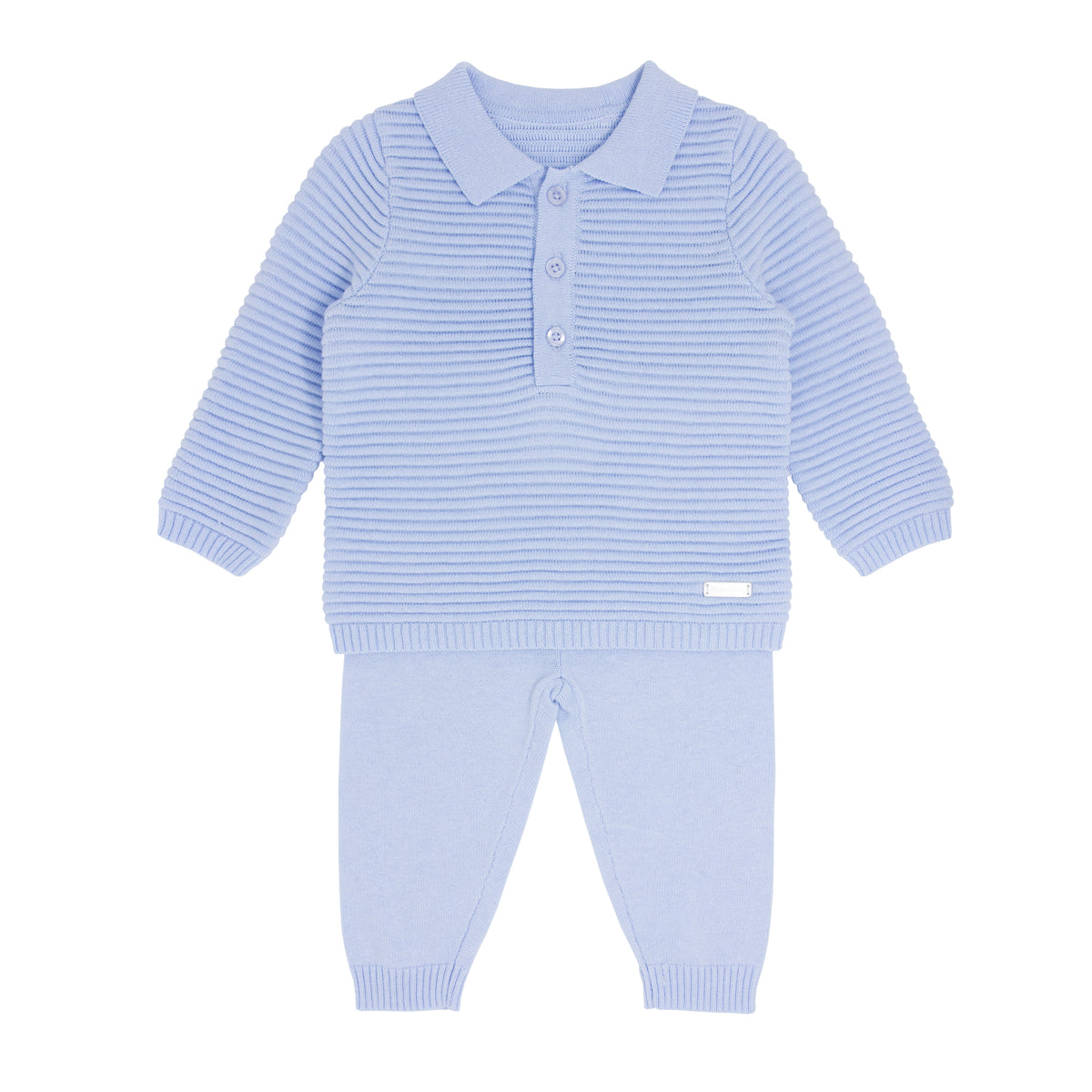 Blues Baby Boys Knit Rib Outfit
