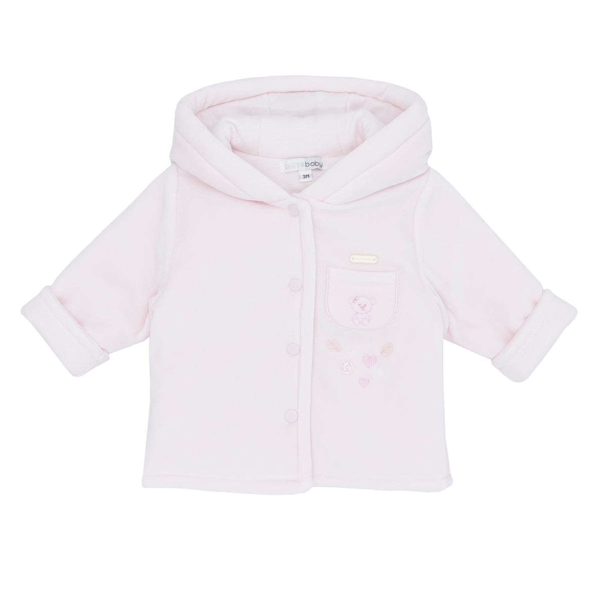 Blues Baby Pink Velour Jacket