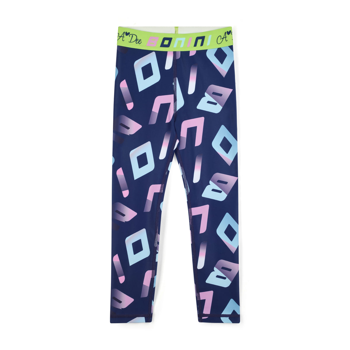 Bonini by A Dee Navy Letter Leggings