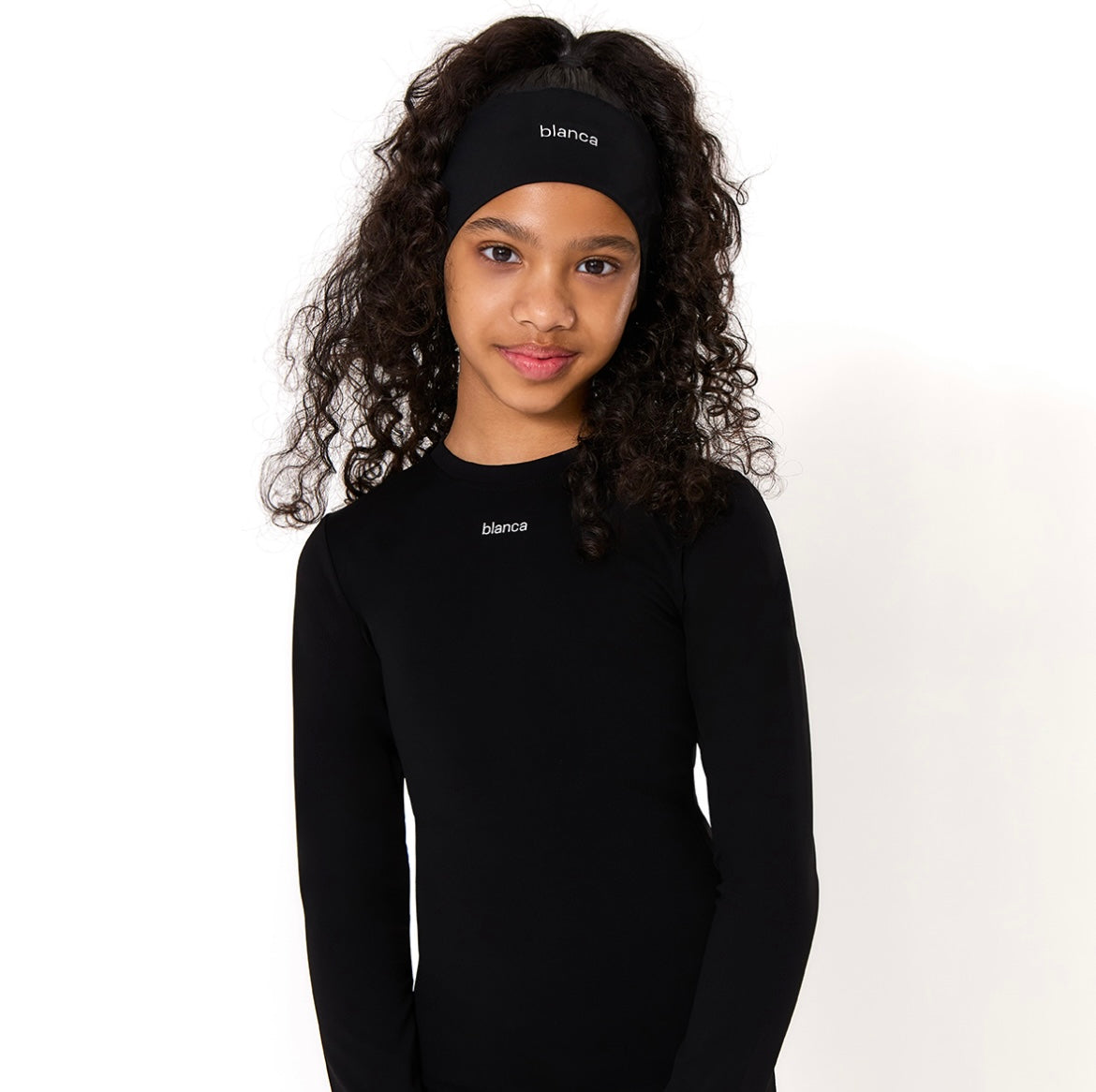 Blanca Sport Girls Black Headband