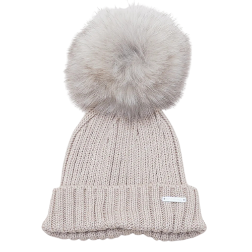 Pangasa Baby Sand Rib Pom Pom Hat
