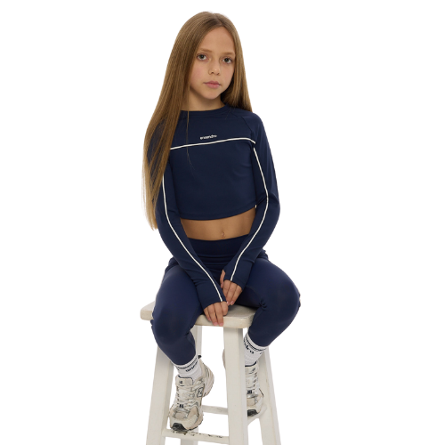 Ansandro Kids Navy Activewear Leggings Set