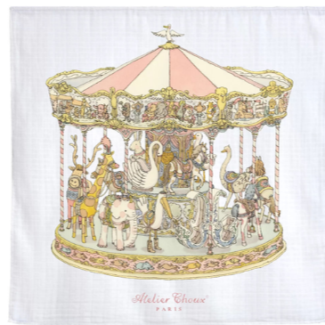 Atelier Choux Pink Carousel Carre