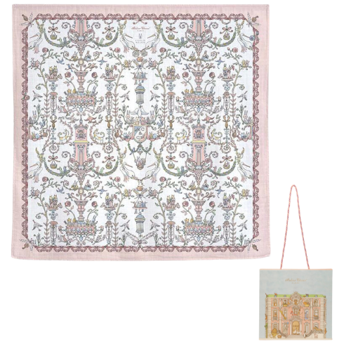 Atelier Choux Pink Toile de Jouy Carre & Giftbox
