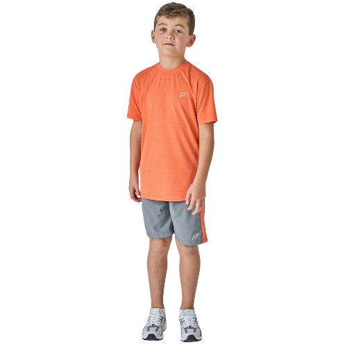 Frequency Boys Orange Momentum Shorts Set