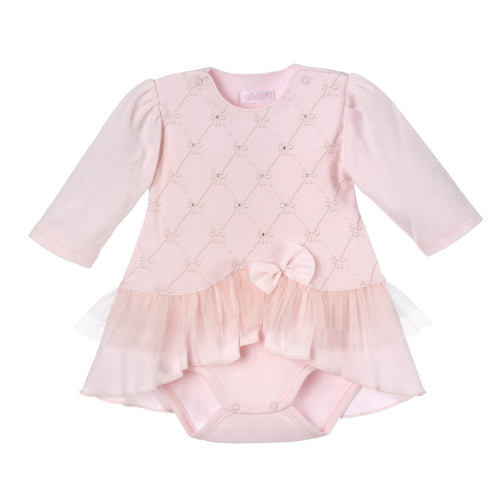 Sofija Pink Bow Emily Romper