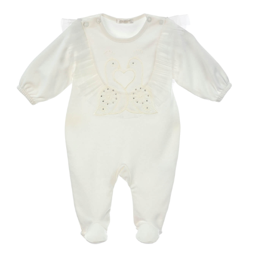 Sofija Ivory Kate Swan Babygrow