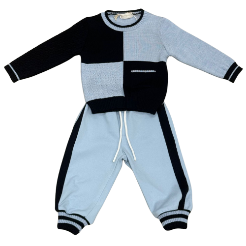 Bimbalo Navy blue Boys Suit main image 1