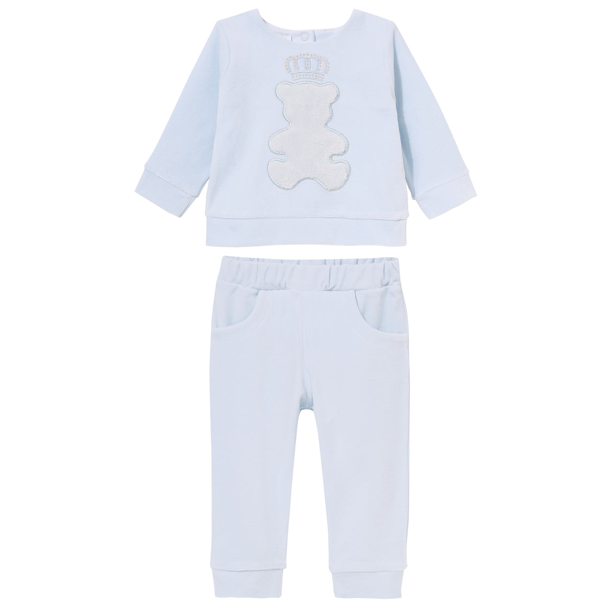 Sofija Baby Blue Teddy Outfit