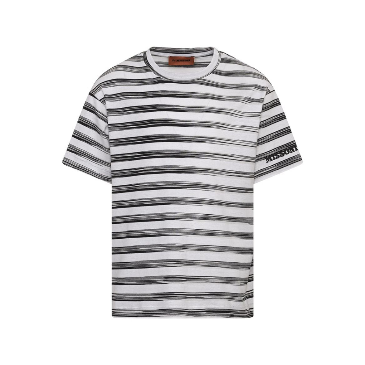 Missoni Boys Black & White Stripe T-Shirt