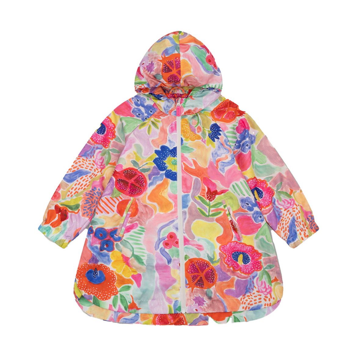 Oilily Girls Multi Chakra Printed Jacket