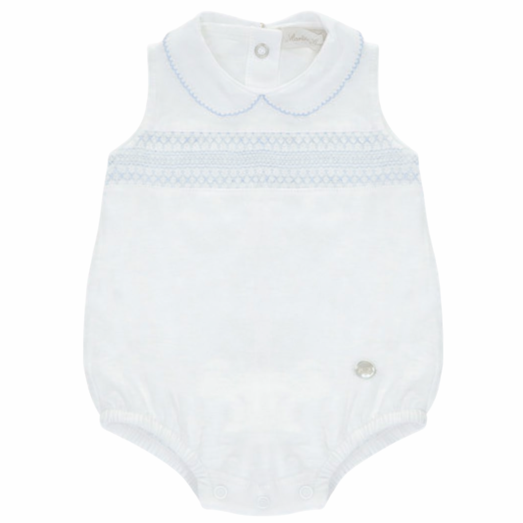 Martin Aranda White Smock Romper
