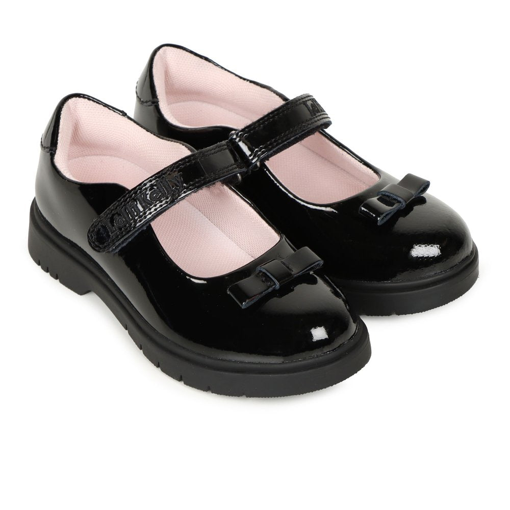 Lelli Kelly Black Patent Jolie School Shoes