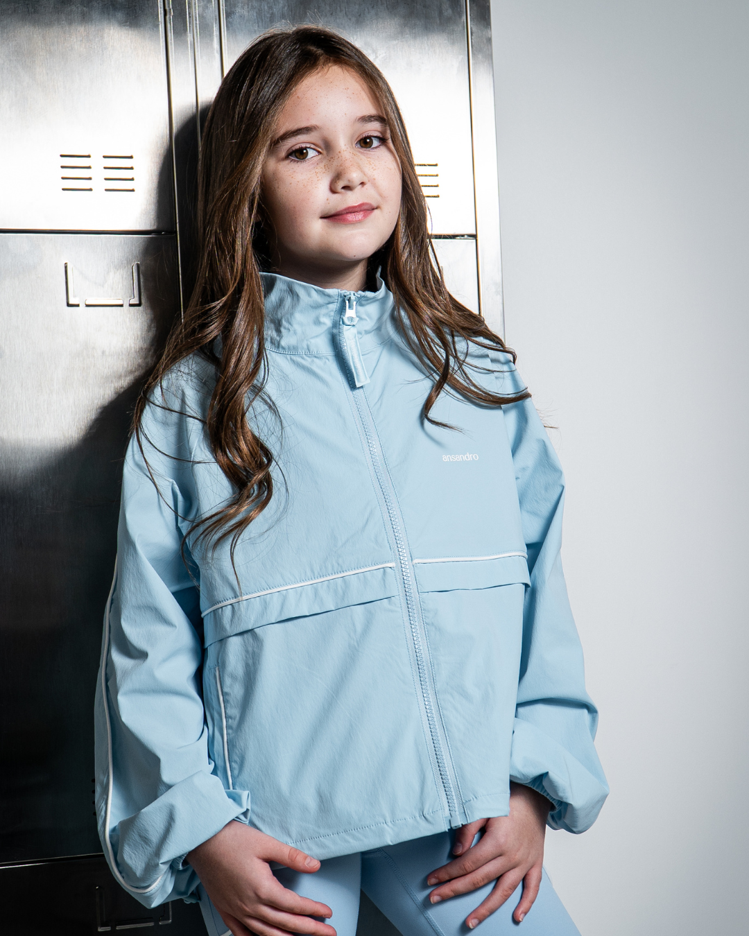 Ansandro Kids Blue Windbreaker Jacket
