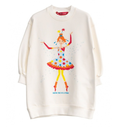 Agatha Ruiz de la Prada Ivory Ballerina Dress