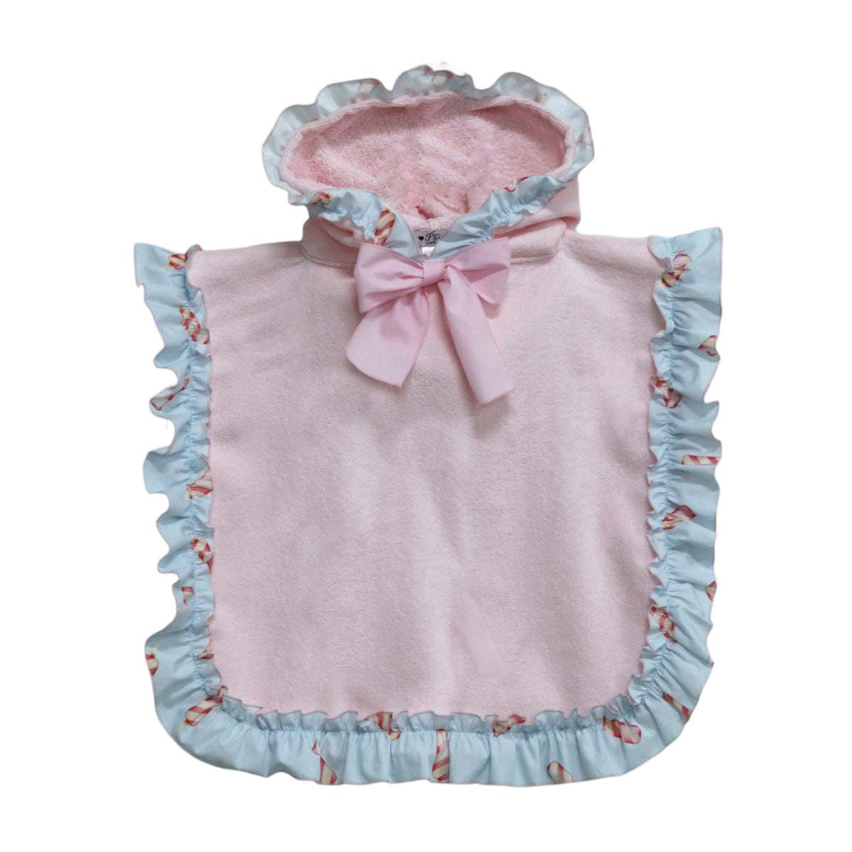 Phi Pink Lolly Hooded Poncho