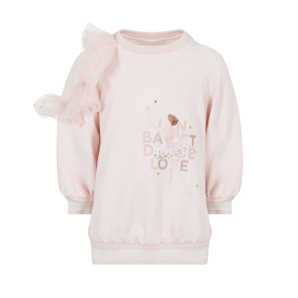 Lapin House Girls Pink Ballerina Dress