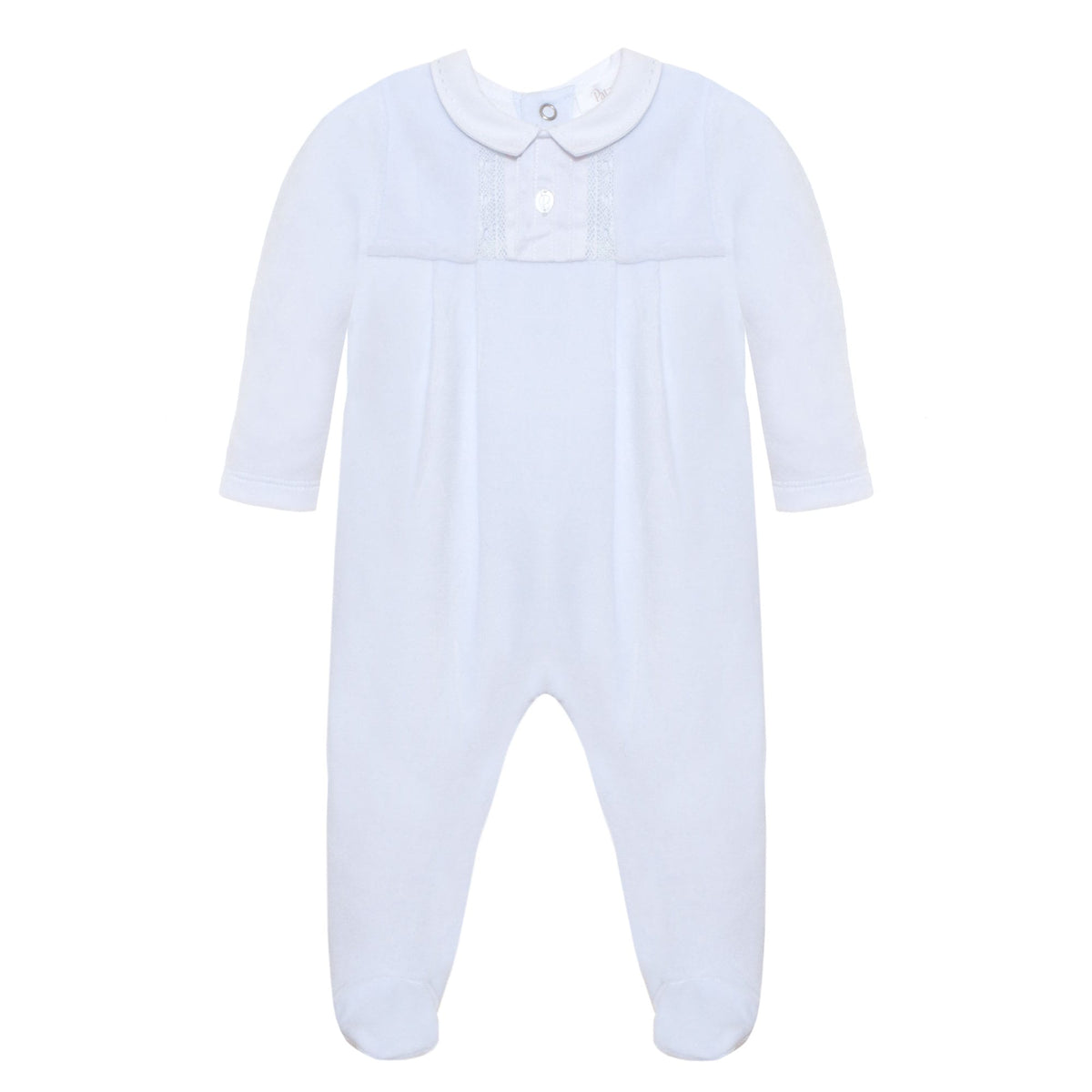 Patachou Baby Boys Pale Blue Babygrow