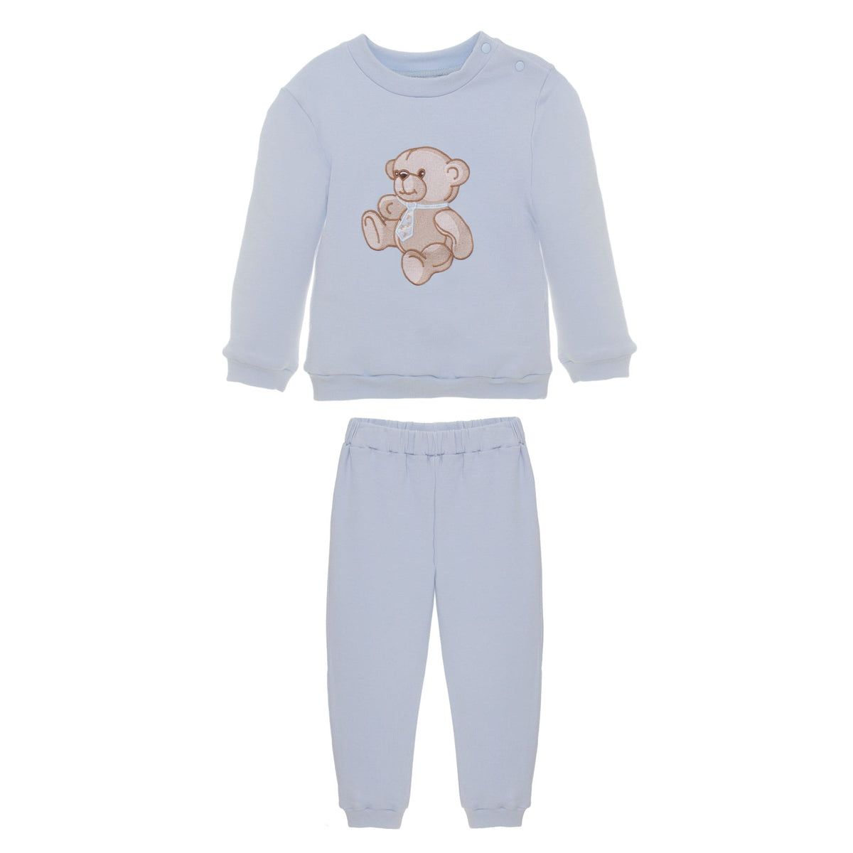 Patachou Baby Boys Blue Teddy Jogsuit