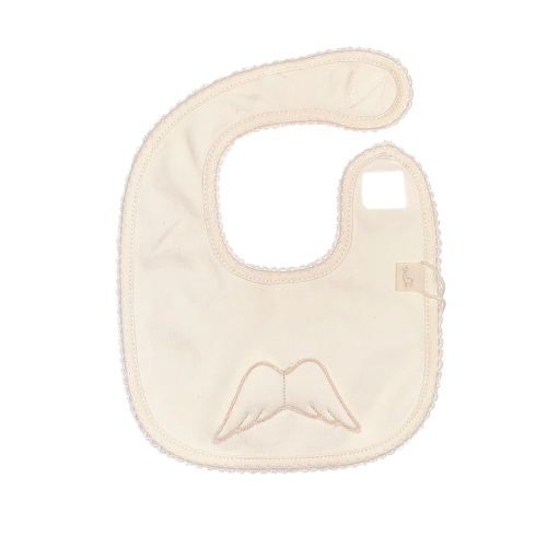 Baby Gi Beige Wings Bib