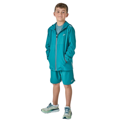 Frequency Boys Turquoise Stone Focus Shorts Set