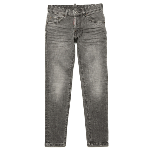 DSQUARED2 Boys Grey Denim Jeans