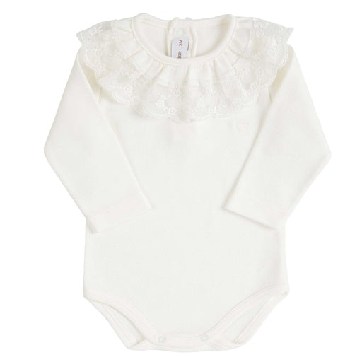 Condor Cream Frill Lace Collar Body