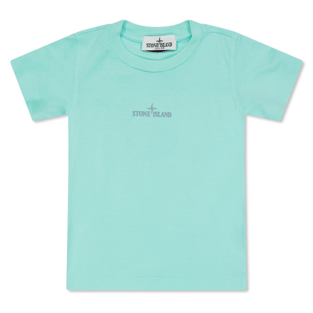 Stone Island Junior Turquoise Compass T-Shirt