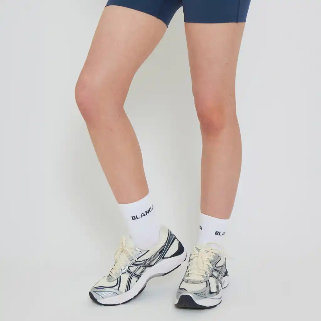 Blanca Sport Girls Petrol Logo Socks