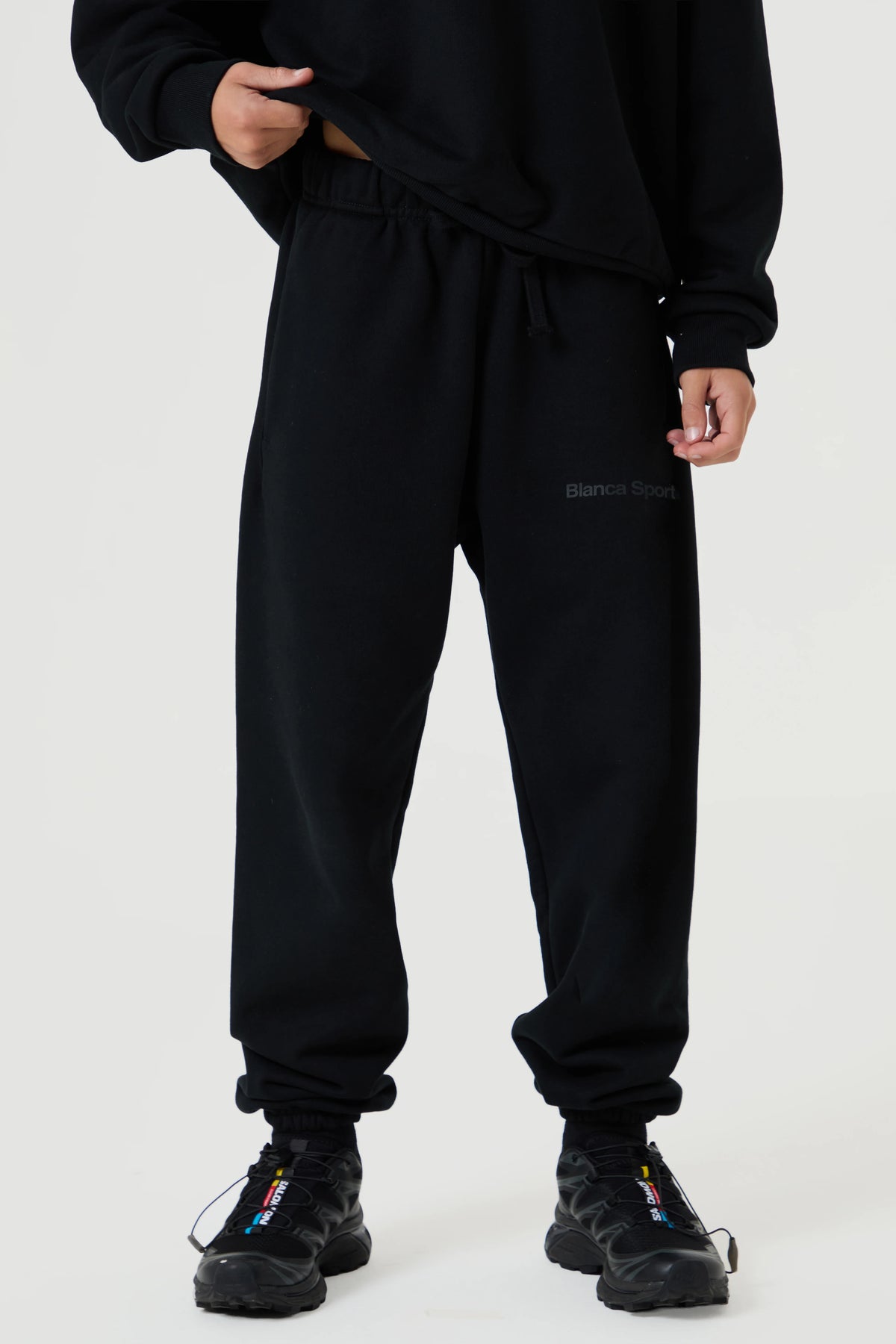 Blanca Sport Unisex Black Joggers