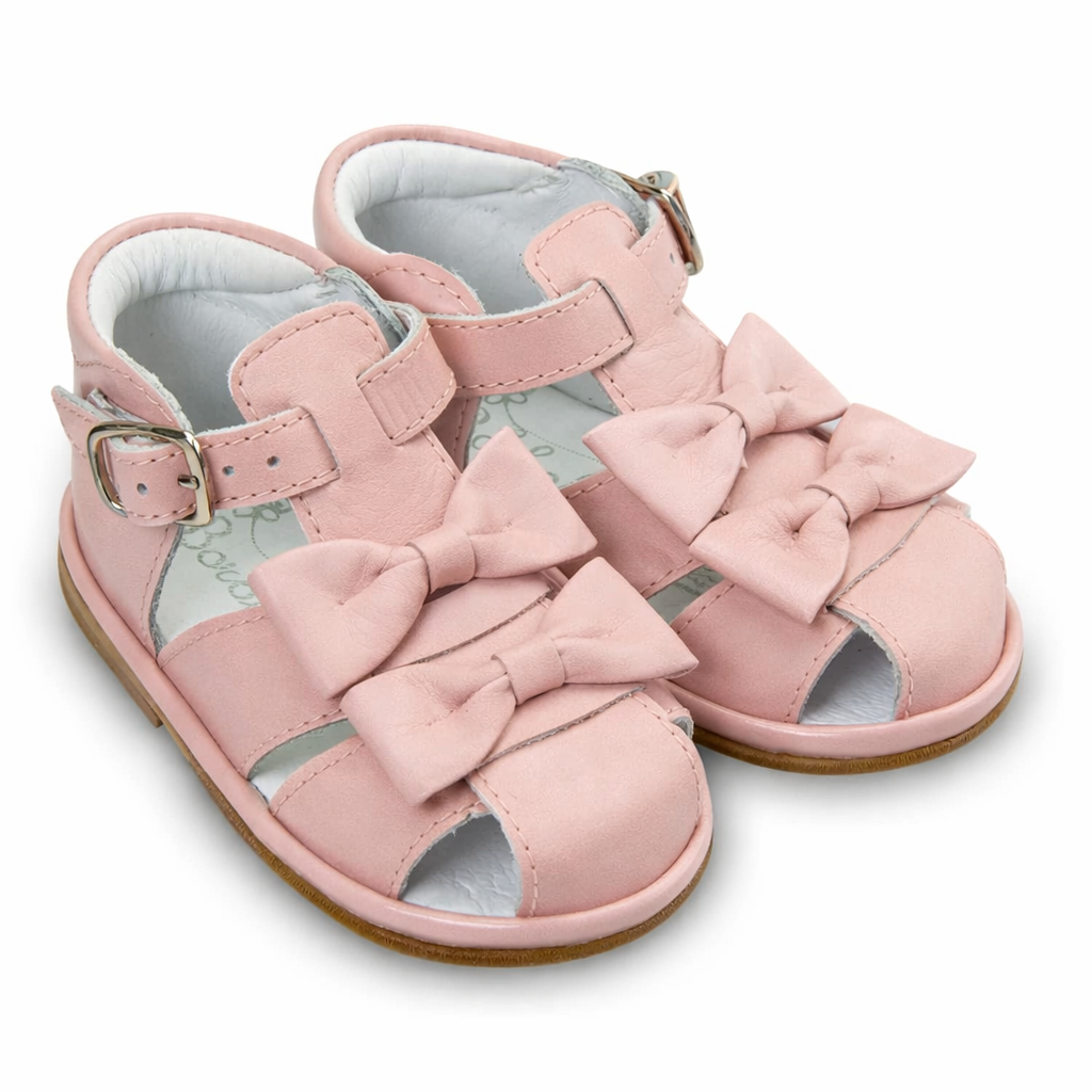 Borboleta Girls Pink 'Dina' Sandals