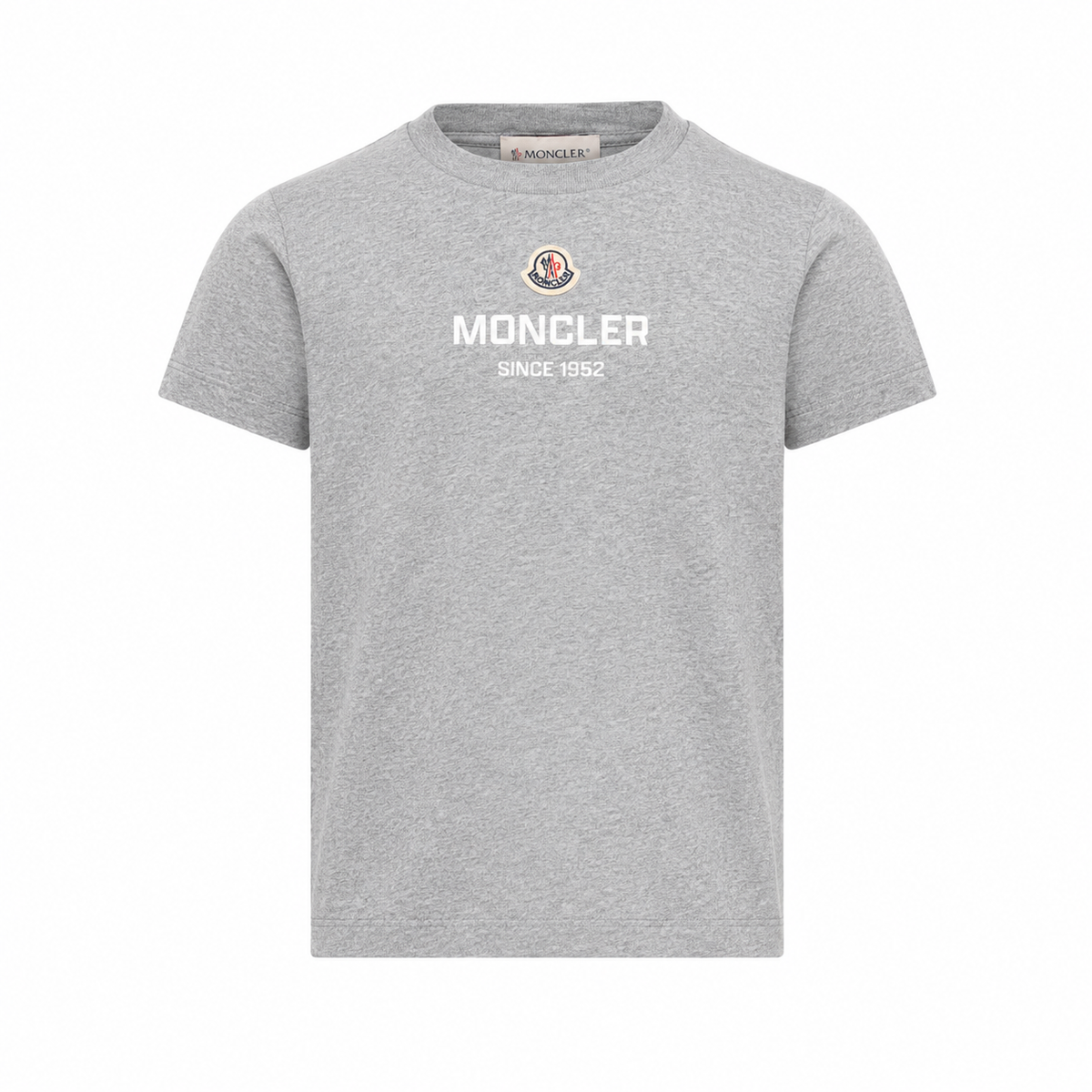 Moncler Enfant Boys Grey Logo T-Shirt