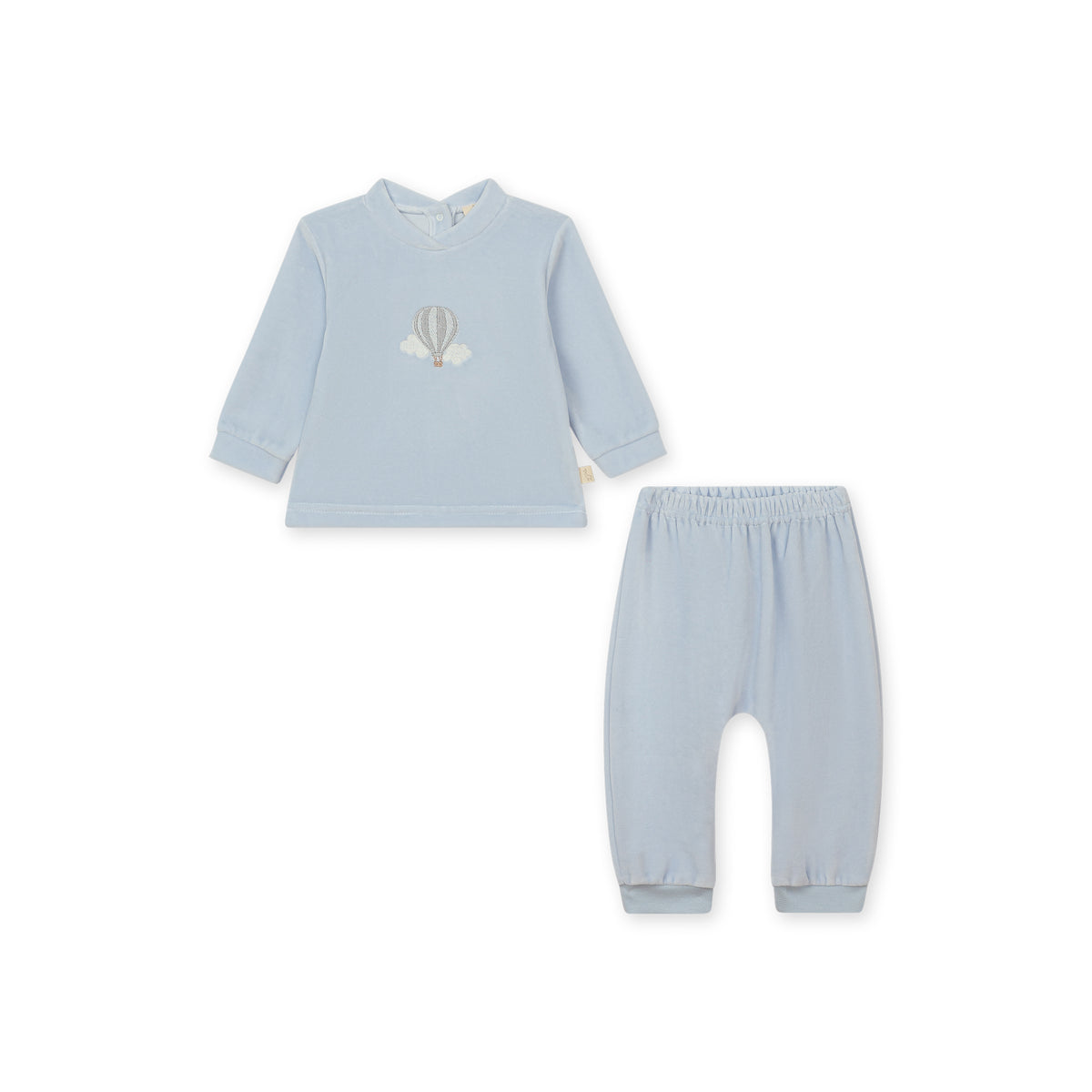 Baby Gi Blue Velour Air Balloon Set