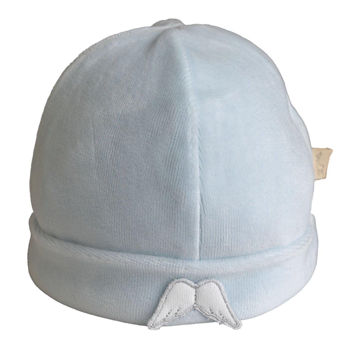 Baby Gi Pale Blue Velour Wings Hat