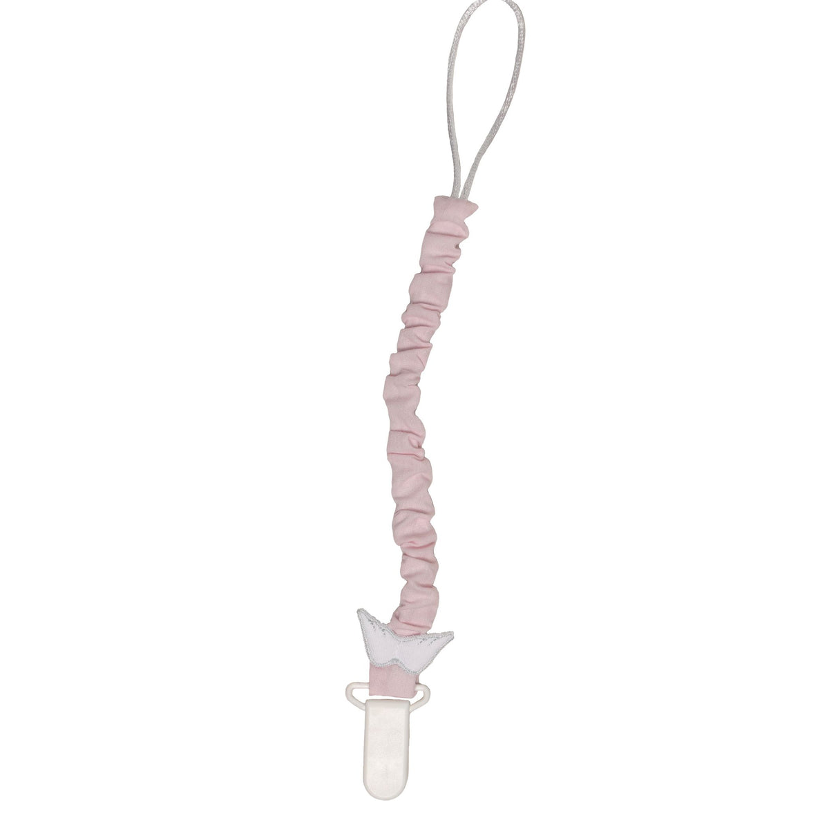 Baby Gi Pink Wings Dummy Clip