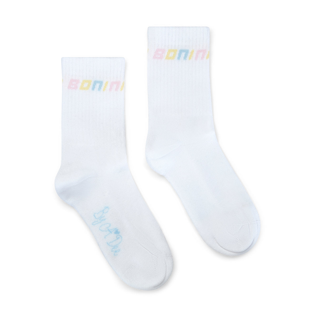 Bonini by A Dee White Logo Socks