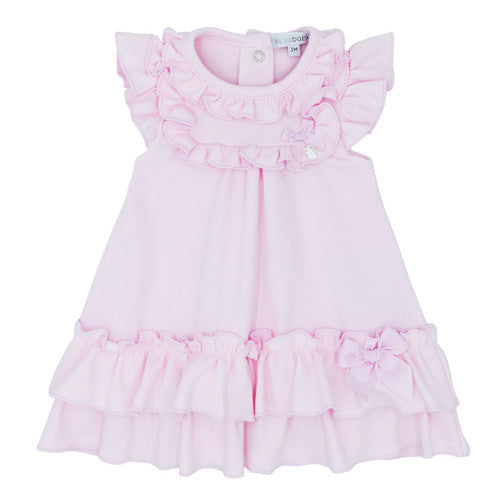 Blues Baby Pink Frill Dress