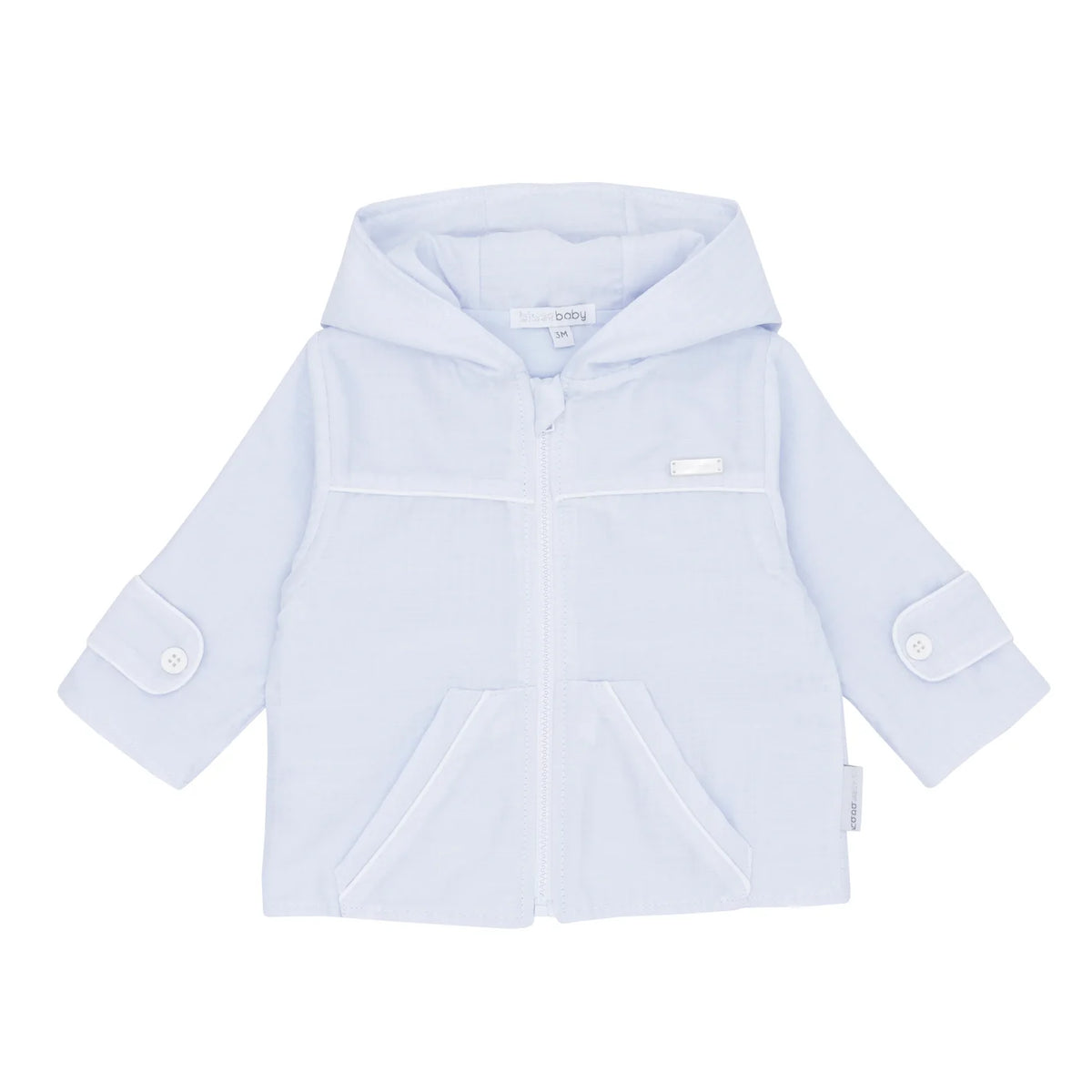 Blues Baby Blue Hooded Jacket