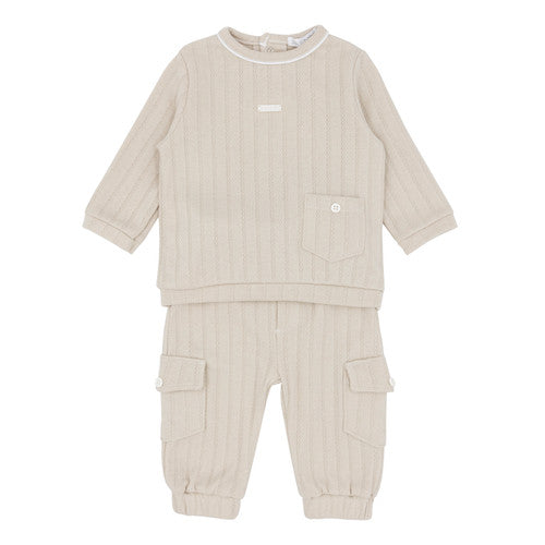 Blues Baby Beige Jogsuit