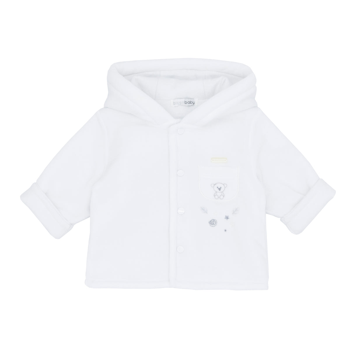 Blues Baby White Velour Jacket