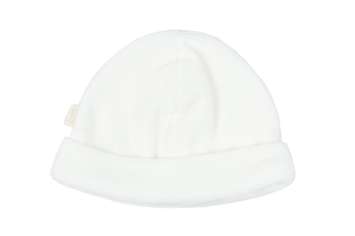 Baby Gi Ivory Velour Hat