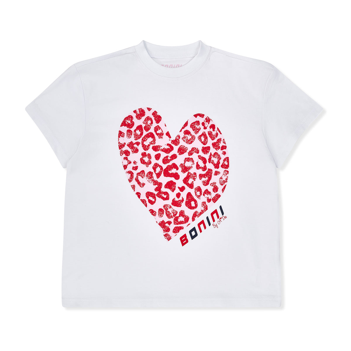 Bonini by A Dee White Heart T-Shirt