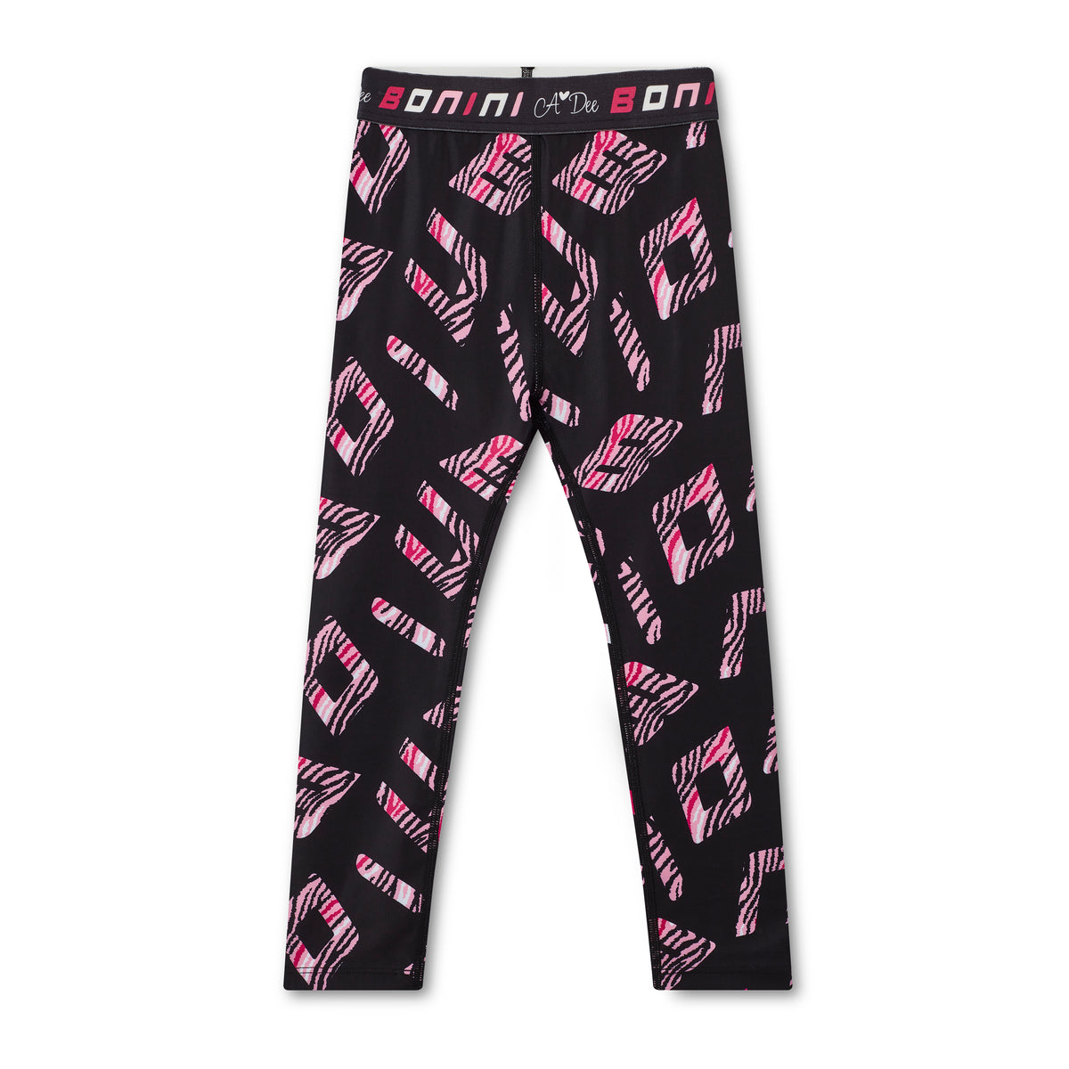 Bonini by A Dee Black Letter Leggings