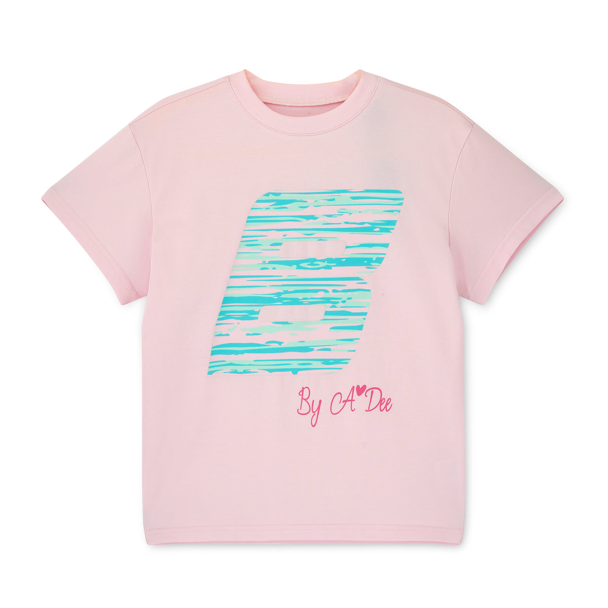Bonini by A Dee 'Dynamic' Pink B T-Shirt