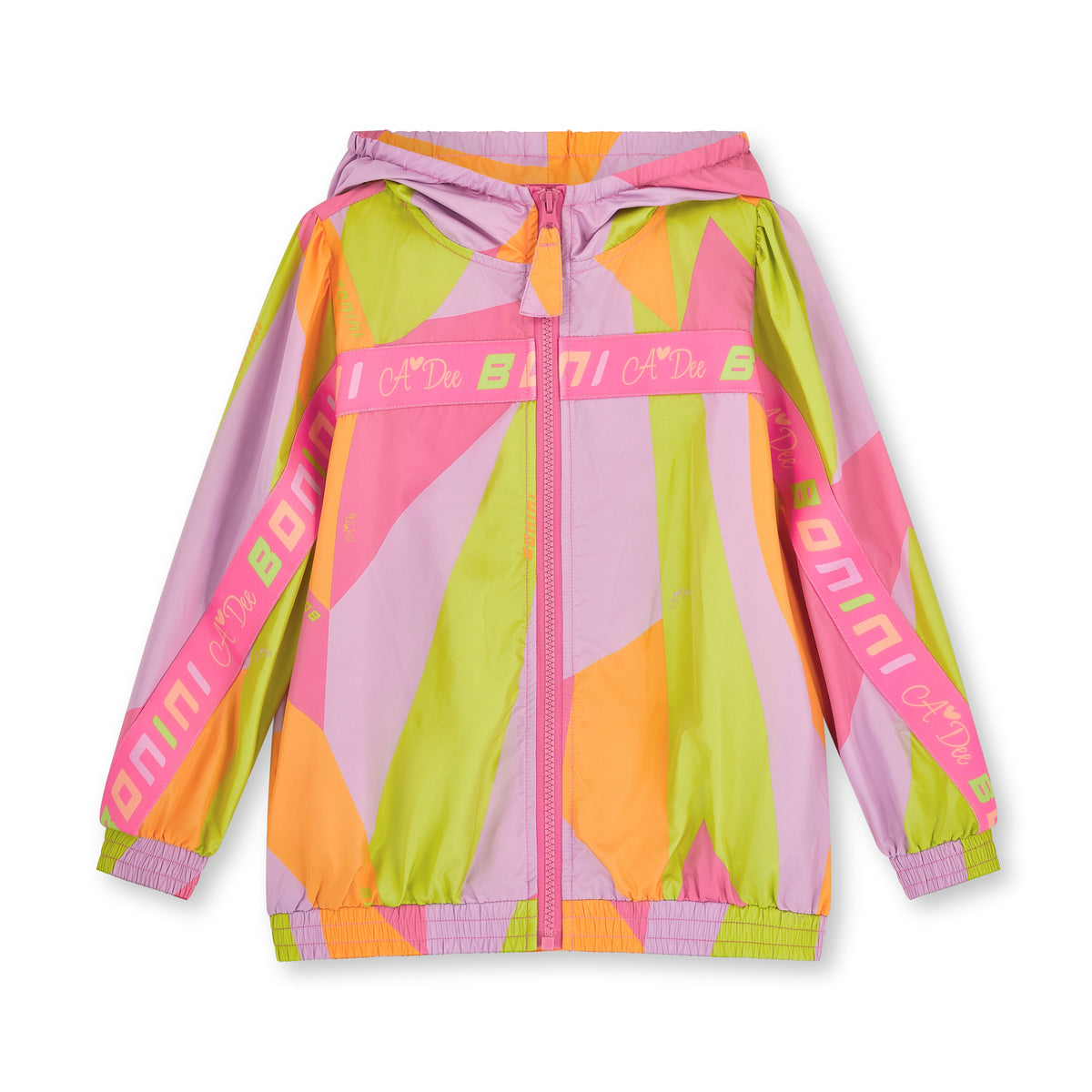 Bonini by A Dee 'Future' Fuchsia Print Jacket