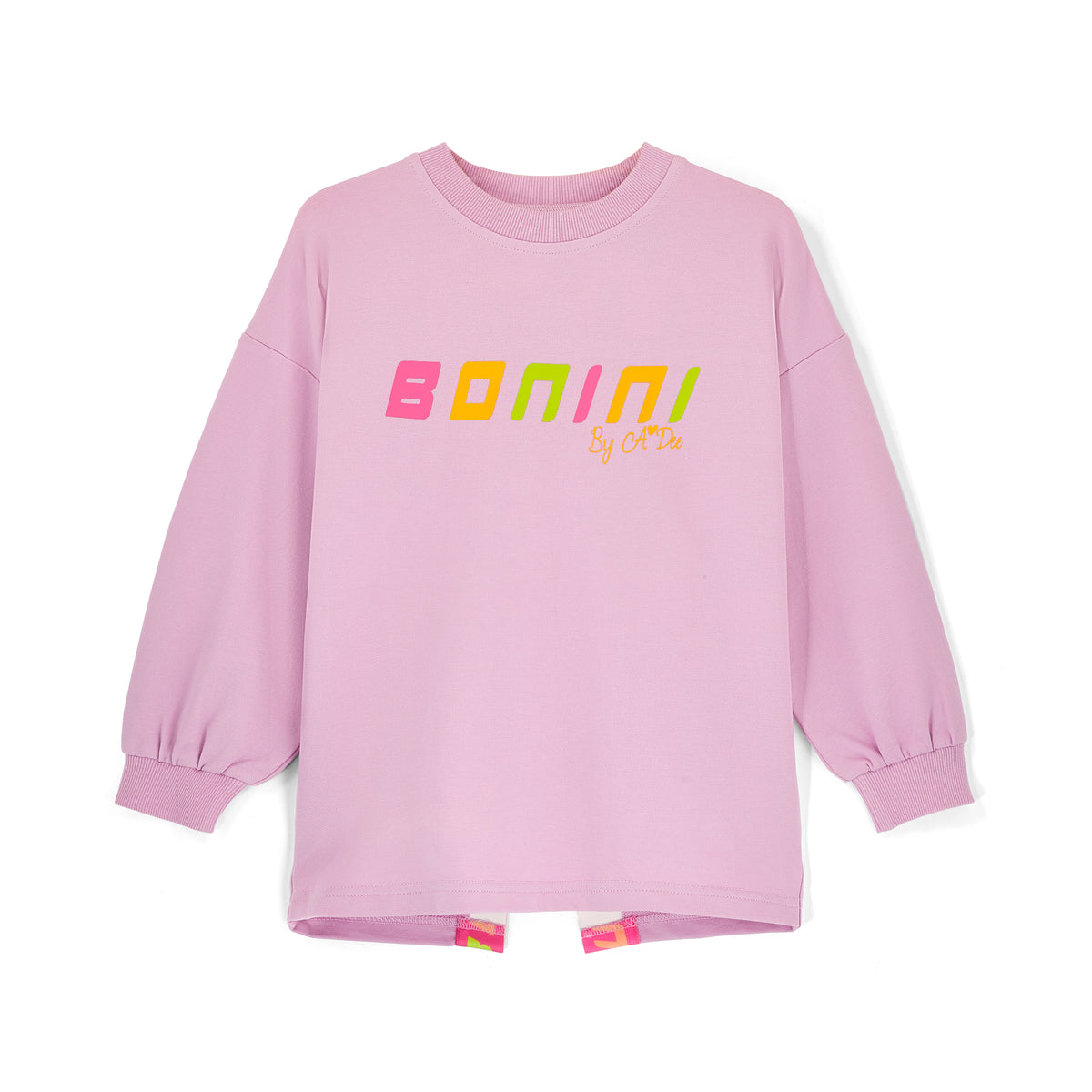 Bonini by A Dee 'Grove' Lilac Logo Sweatshirt