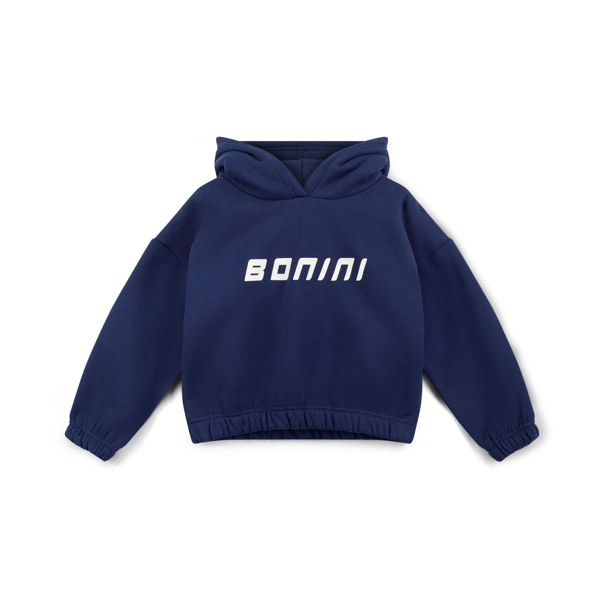 Bonini by A Dee Navy Logo Hoodie