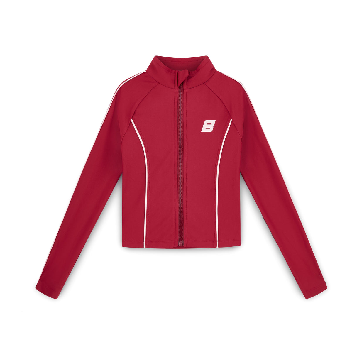 Bonini by A Dee 'Revive' Burgundy Logo Sports Jacket